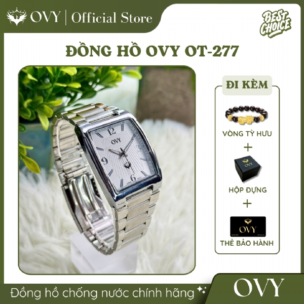 Đồng Hồ Nam LUXE SQUARE OVY OT-277 Đồng Hồ Nam LUXE SQUARE OVY OT-277